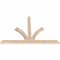 Ekena Millwork Richland Smooth Timber Gable Bracket, Douglas Fir, 96"W x 64"H x 3 1/2"D x 5 1/2"F, 16/12 Pitch GBW096X64X0406RIC00SDF - alternate 3